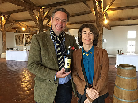 With Florence Cathiard of Smith Haut Lafitte