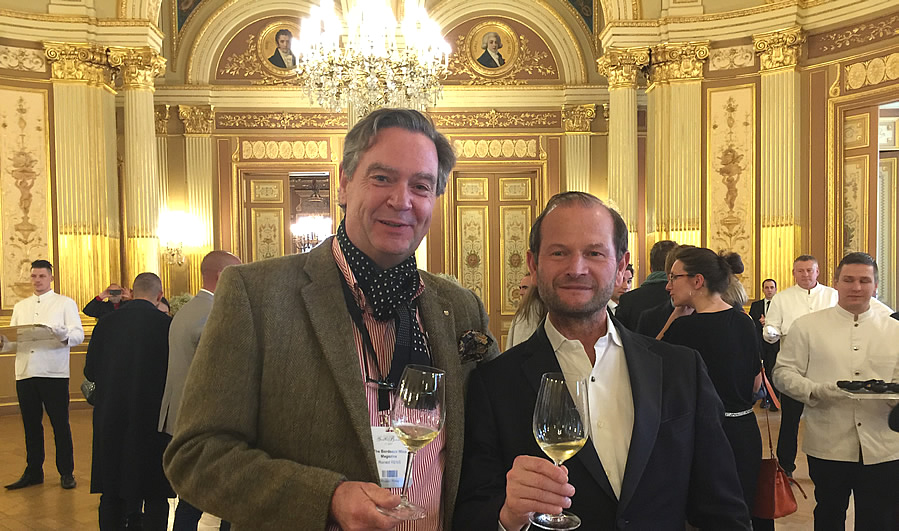 Yquem was presented in the Golden room of the Bordeaux Opera House